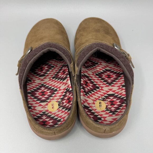 Revitalign Ashley Desert Slip On Shoes Brown Suede Size 7.5B Womens - Picture 7 of 9